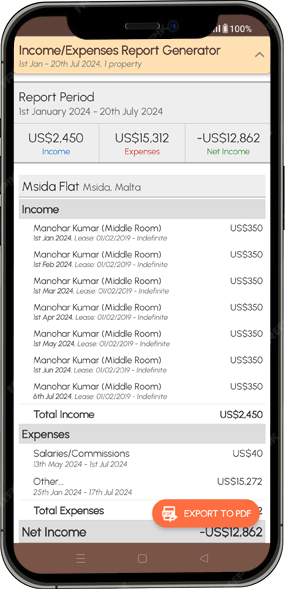 Income/Expense Reports 1