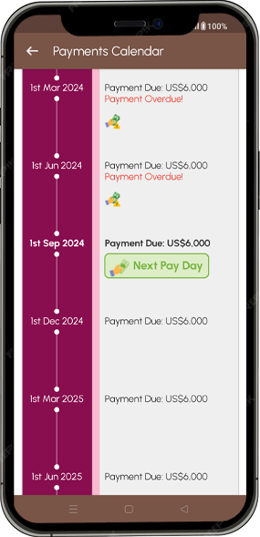 Payments Calendar 2